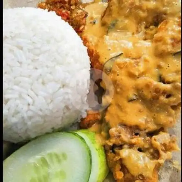 Ayam Presto Telur Asin + Nasi | Ayam Presto Novi, Kampung Dalam