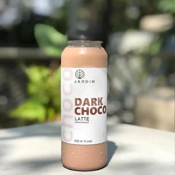 Dark Choco Latte 250ml | Jardin Cafe, Cimanuk
