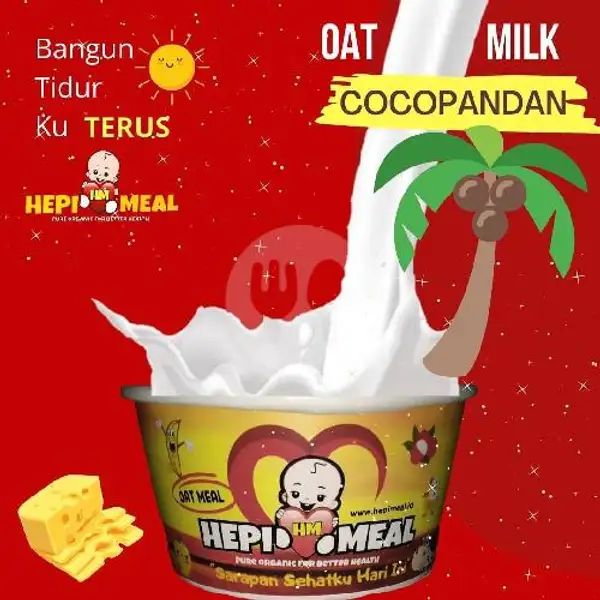 Oatmeal Cocopandan | Bubur Bayi Hepi Meal, Dago