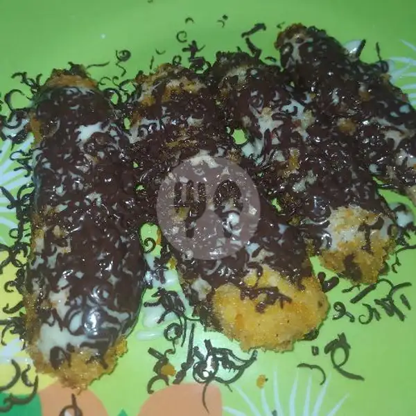 Pisang Goreng Coklat Crispy | Pisang Nugget Mbananas, Limo