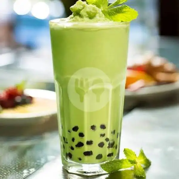 Boba Green Milk Tea | SC Es Cendol Kalimantan, Samarinda Sebrang