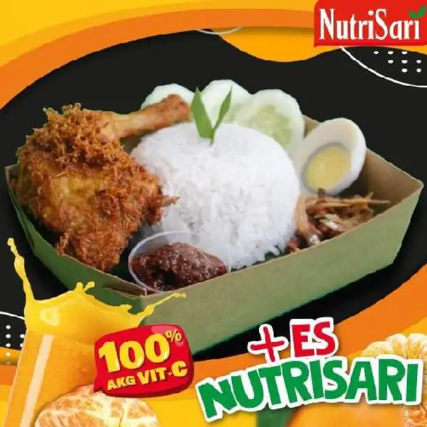 Nasi Lemak Fried Chicken X Nutrisari | Nasi Lemak Upin-ipin, Nusa Kambangan