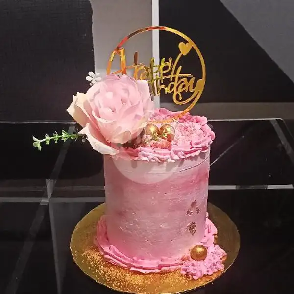 Cake Flower Gradasi Pink | Barbar Cake House