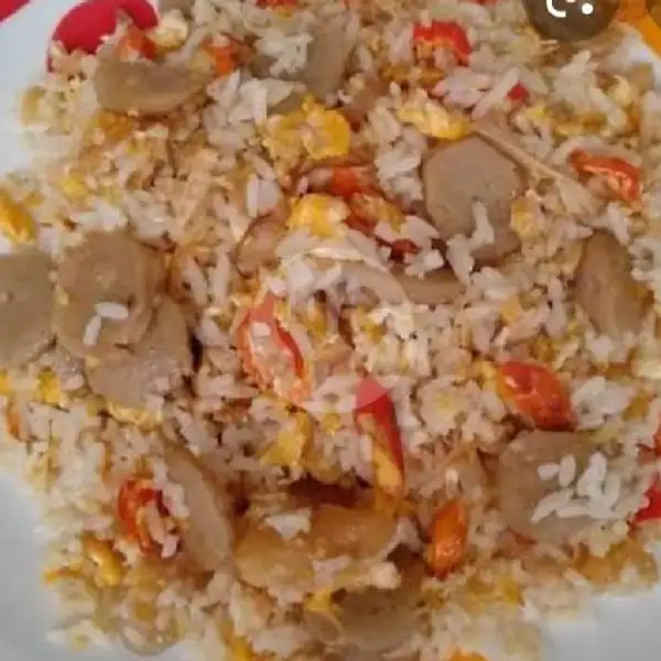 Nasi Goreng Bakso - Ayam + Krupuk | Ayam Geprek Gembira