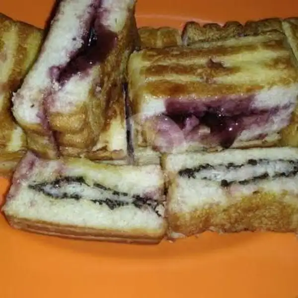 Vannila Blueberry | Roti Bakar Bandung Dilan, Jl. Teratai