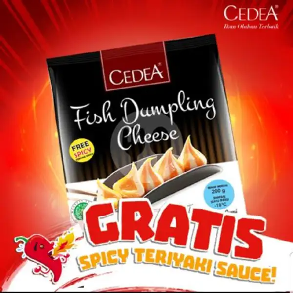 Cedea Fish Dumpling Chese | Rafan Frozen Food