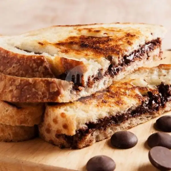Roti bakar coklat susu | Milky Way, Kemanggisan