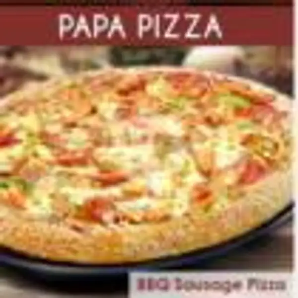 Pizza Sausage Medium | Papa Ron's, Cilacap