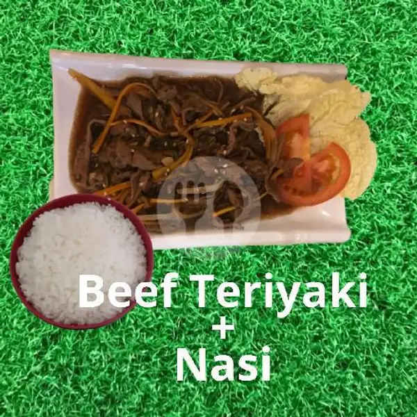 Beef Teriyaki + Nasi | CD Suki Cilacap, Sidanegara