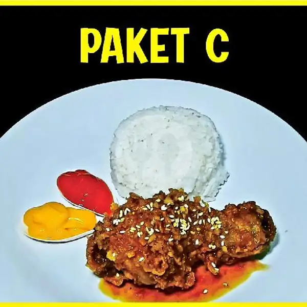 Paket C | Get Rich Chicken, Gubeng Kertajaya