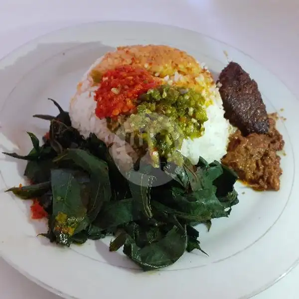 Nasi + Rendang Daging | Ranah Minang, Sesetan