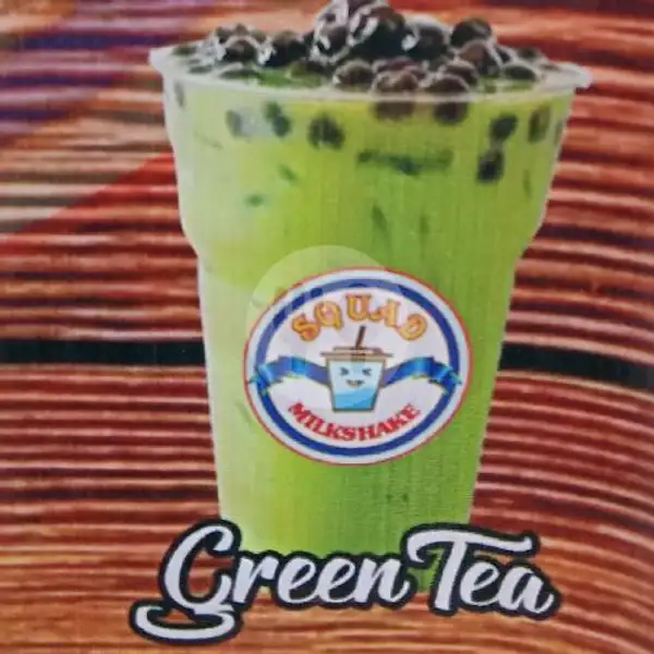 Green Tea Double Boba | SQUAD Milkshake Puri Agung, Sei Beduk