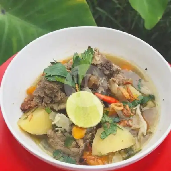 Sop Daging Sapi+Nasi | Nasi Gule Wadas Lintang, Landasan Ulin