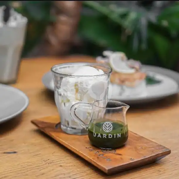 Green Tea Affogato | Jardin Cafe, Cimanuk