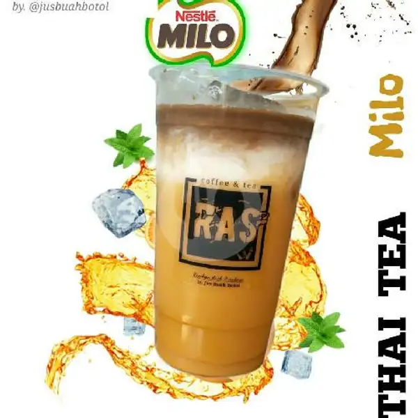 Thai Tea Milo 22oz |  Jus Buah Botol, Tegalsari
