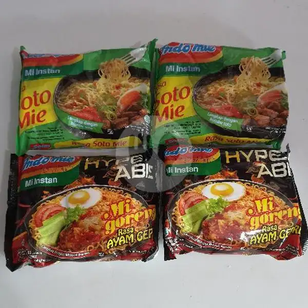 Paket Indomie 3 (Soto Mie 2 + Migor Ayam Geprek 2) | Rizqi Frozen Food