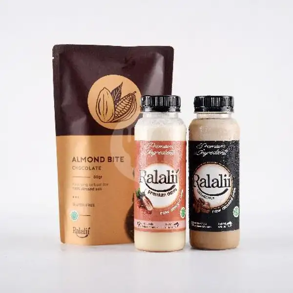Paket Bumil Tiga | Ralalii Almond Milk & Cookies, Taman Siswa