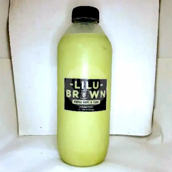 1Liter Brown Milk Matcha Green Tea | Lilu Brown Kedai Kopi Dan Susu, Kedung Cowek