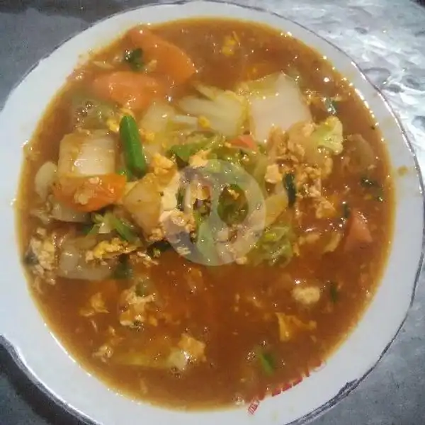 Capcay Rebus + Sayuran | Special Nasi Goreng Mas Abid, Kyai Telingsing