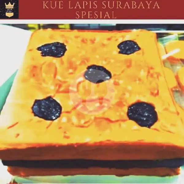 Lapis Surabaya Spesial Toping Buah Plum, Uk : 22x22 | Kue Ulang Tahun ARUL CAKE, Pasar Kue Subuh Senen