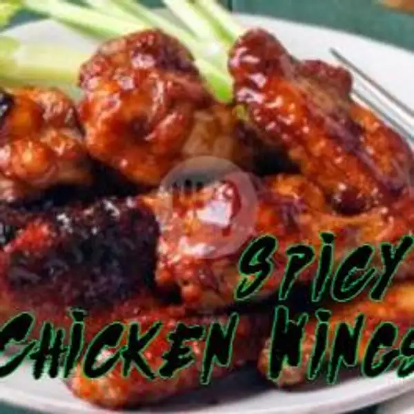 Spicy Chicken Wings (isi 4) | Dimsum Khoe