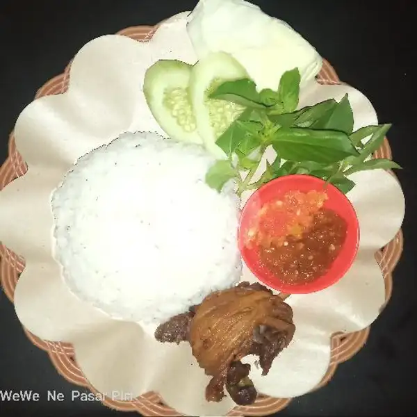 Nasi + Ati empela goreng | Yuni Pecel Lele, Pasar Pleret