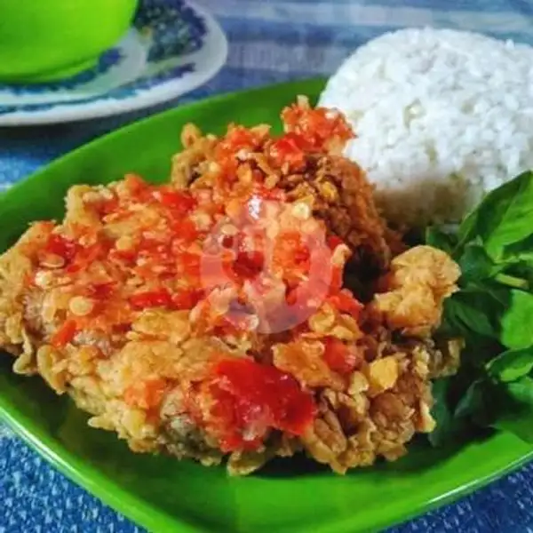 Ayam Geprek | Sate Bang Rahmad Adja Dech, P Damar
