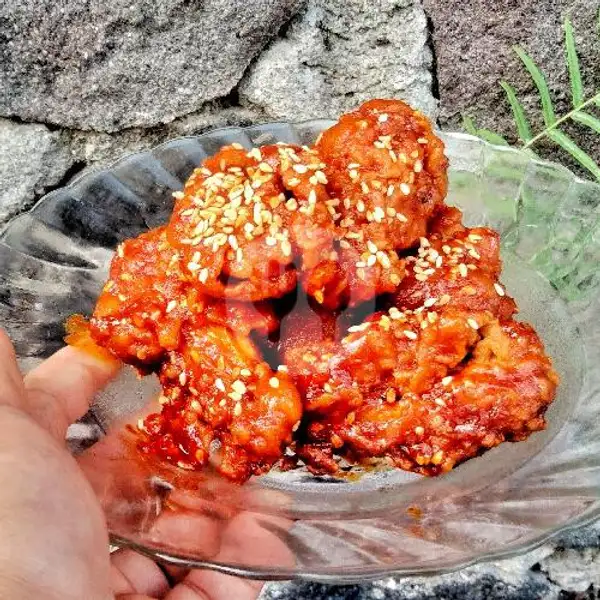 Dakgangjeong Spicy Chicken Wing | New KimchiMu KimchiKu