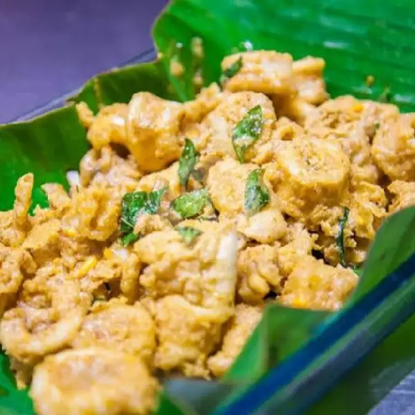 Sotong Telur Asin + Nasi | Nasi Goreng Kambing, Pelita