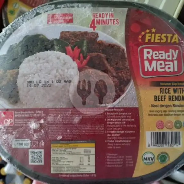 Beef Rendang With Rice. | Bubuk Kopi, Perumahan Kopo Permai 3