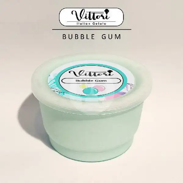 Ice Cream Es Krim Gelato Vittori - Bubble Gum | Vittori Gelato