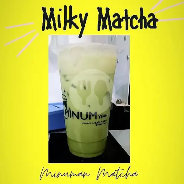 Milky Matcha Large | Minum Yeah, Narogong
