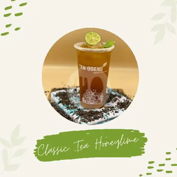 Classic Tea Honey Lime | Teh Obeng Drink