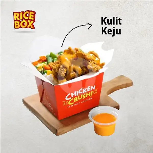 Ricebox Kulit Cheese | Chicken Crush, Cilacap
