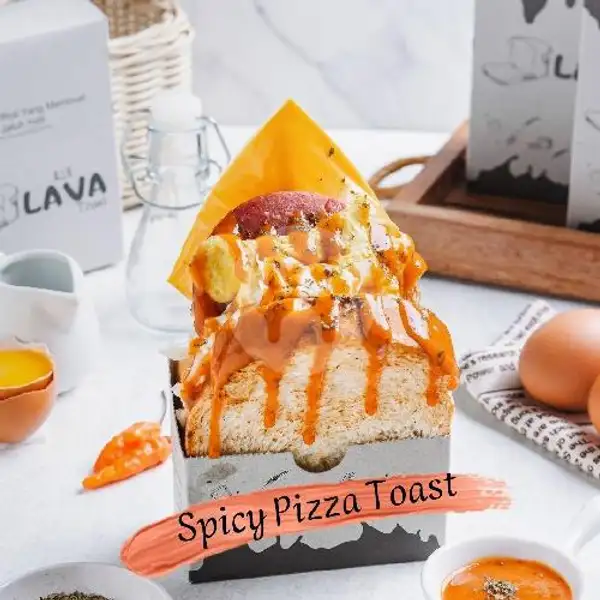 Beef Spicy Pizza | Lava Toast Poris, Tangerang