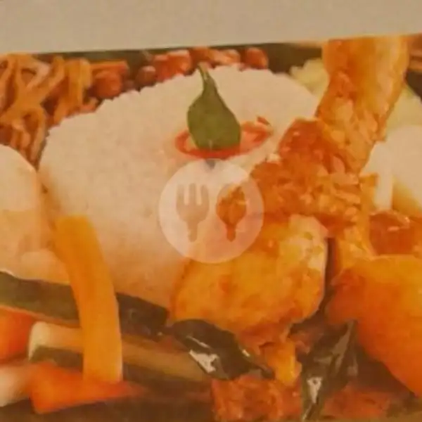 Nasi Lemak Curry Ayam | Uncle K Bangau