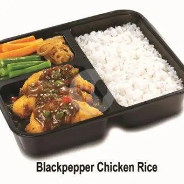 Black Pepper Chicken Rice | Pizza Hut, Diponegoro Bali