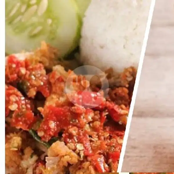 Nasi Ayam Geprek | Food Container, Butung