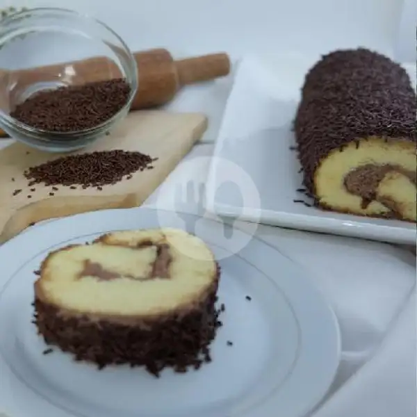 Chocolate Roll Cake | Kue Lapis Talas & Bolu Susu Bandung, Jagakarsa