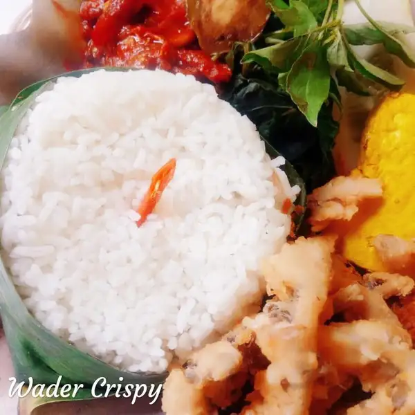 Nasi Wader Crispy | Warung Sambal Hot Mbk Lina, Benowo