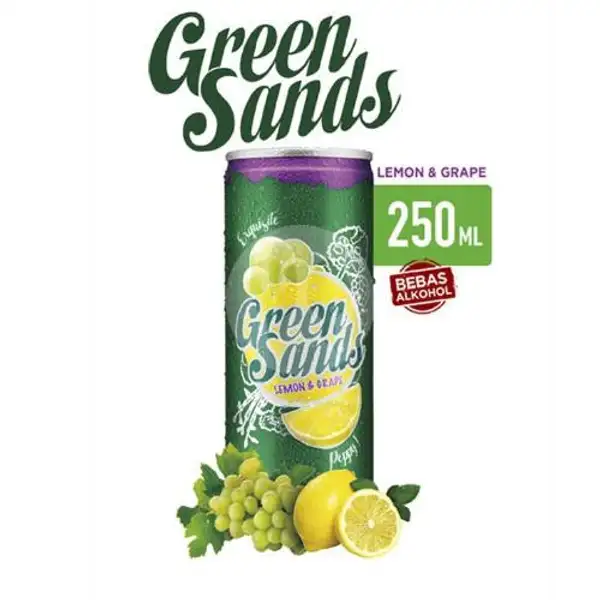 Green Sands Lemon Grape 250 Ml | Arga Bintang Anggur N Soju, Terusan Buah Batu