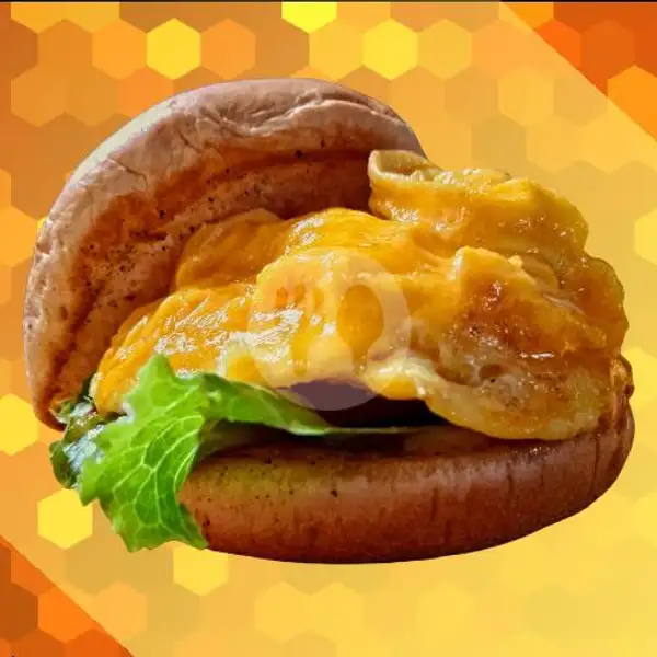 Omelette Burger | Hanny Cuisine, Gunung Tangkuban Perahu