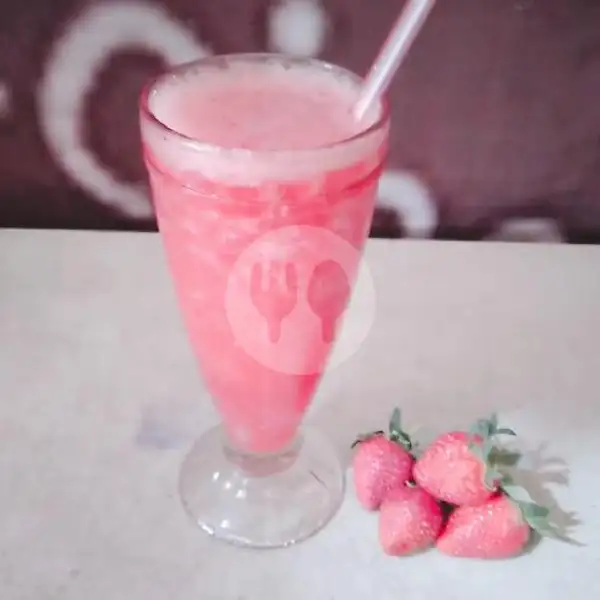 Jus Strawberi | Sidagar Intan Fruit Juice, Ciharashas