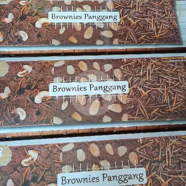 Brownies Panggang Keju Almond | Bolu Susu Lembang Adinda, Kiaracondong