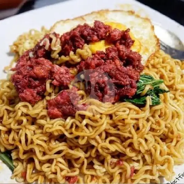 Indomie Telor Kornet (goreng/rebus) | M-Eat Dimsum, Karang Tineng