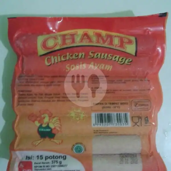 Sosis Ayam Champ Isi 15 Biji | Frozen Food Iswantv, Lowokwaru