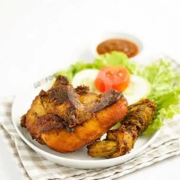 Ayam Goreng | Warung Padang Upik, Danau Toba