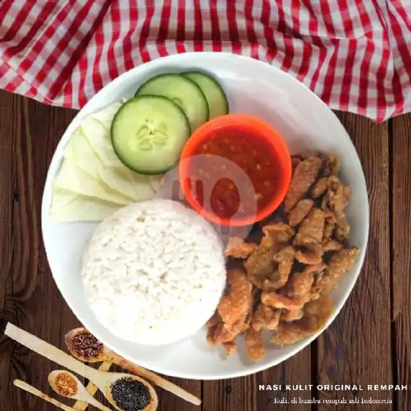 Nasi Kulit Original Rempah | Kulit Emak (Spesial Nasi Kulit Ayam), Sinduadi