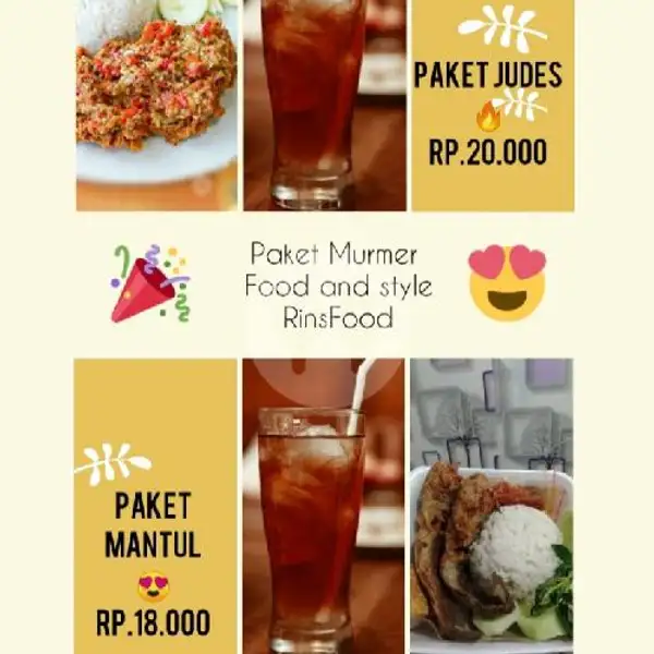 Paket Mantul | Rinsfood, Jalan Sosial Jatiwaringin .