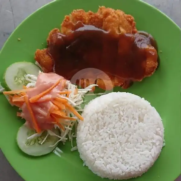 Chicken Katsu + Nasi | Dapoer Kaylea